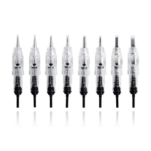 Tattoo Cartridge Needles Kit RL Round Liner Microblading Needle Permanent Makeup for Electric Machine Power Supply