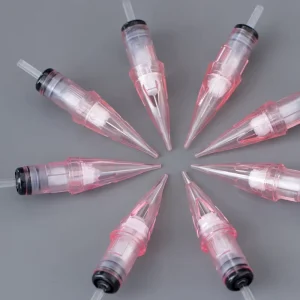 Tattoo Cartridges 20Pcs Disposable Needles Round Liner (0801RL) for Masters