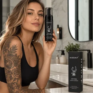 Tattoo Foam Cleanser Antibacterial Moisturizing Aftercare Wash for Tattoo Piercing Care Skin Cleaning OEM ODM