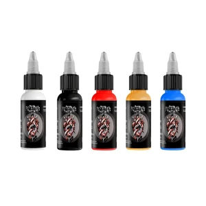 Tattoo Color Ink with Heart Graphic Bright Colors 30ML Tattoo Ink Set for Tattooing