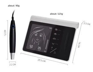Tattoo Cosmetic Beauty Semi Digital Touch Screen MTS PMU Microblading Permanent Makeup Machine for Eyebrow Eyeliner Lip