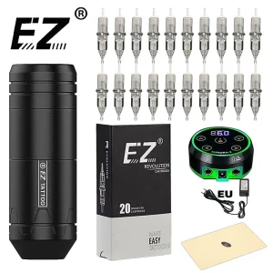 Tattoo Dagger V3 Pen Machine Kit Revolution Cartridge Permanent Tattoo Machine Pen Set Tattoo Kit for Body Art