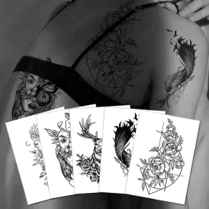 Tattoo Factory High Quality More Than 10000 Different Designs Sticker Tatoo Water Transfer Fake Temporary Tattoo