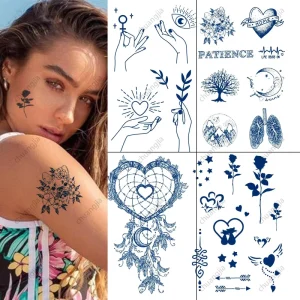Tattoo Factory Quality Assurance 12000+ Designs Water Transfer Temporary and Semi Permanent Tattoo Stickers