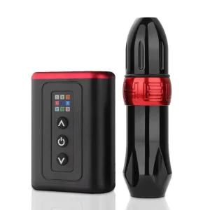 Tattoo Gun Set Universal Rechargeable Lithium Battery Cartridge Needles Efficient