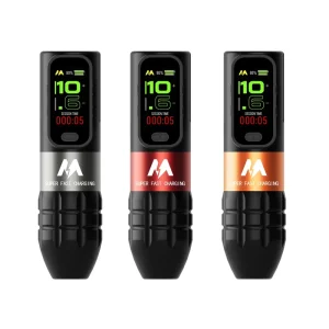 Tattoo Gun Wireless Tattoo Machines Dual 2000mAh Batteries Fast Charging Long Standby Tattoo Pen