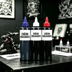 Tattoo Ink 8 oz Black Lining Shading Pigment for Professional Artists Skin Body Art Supplies OEM