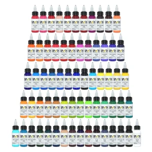 Professional Spark 30ml 66 Colors Long Lasting Tattoo Ink for Body Art for Permanent Makeup