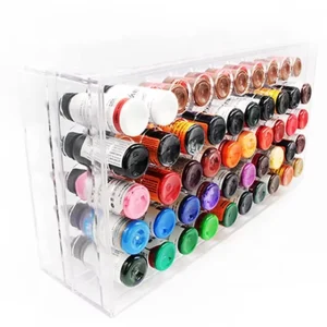 Tattoo Ink Display Fix on Wall Pigments Collector for Ink Storage Box Permanent Makeup Accessories