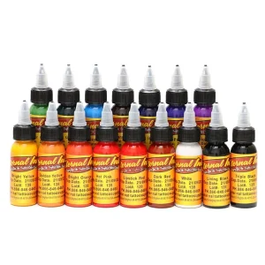 Tattoo Ink Set Pigment Bottle Permanent Makeup Art 30ml bottle for Eyebrow Eyeliner Lip Body Makeup