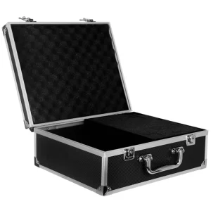 Tattoo Kit Box Tattoo Machine Case Box Lock Key Aluminum Makeup Carry Box Storage Case With Sponge Tattoo Accessories