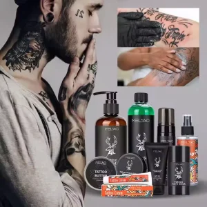 Tattoo Kit Care Supply Tattoos Deep Cleansing Brightening Custom Aftercare Foam Cleanser Tattoo Supplies Foam Wash Relief Cream