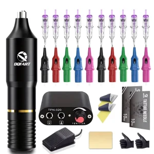 Tattoo Kit Tattoo Pen Set Line Cutting Fogging Tattoo Machine No Power Supply Required Model TT-089