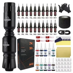 Tattoo Machine Kit With Complete Auxiliary Materials