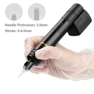 Tattoo Machine Pen Rotary with Battery Wireless Tattoo Pen Professional