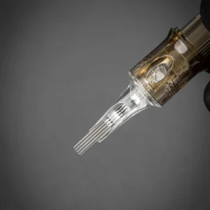 Tattoo Machine Supplies Body Art Gold Tattoo Needle Cartridge Permanent Makeup Needle OEM
