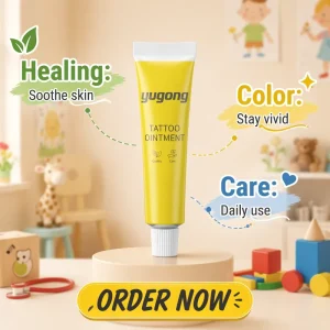 Tattoo Moisturizing Healing Cream Tube 10g Natural Aftercare Repair Gel OEM