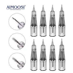 Tattoo Needle Cartridge Eyebrow Tattoo Needles Disposable Permanent Makeup Screw Cartridge Needles