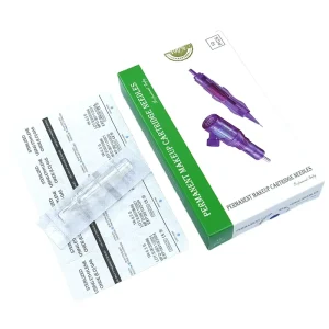 Tattoo Needle Cartridge Professional 10pcs box Disposable Permanent Makeup Needle for Eyebrow Eyeliner Lips