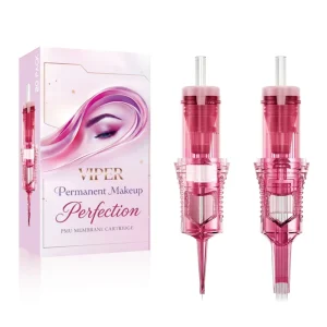 Tattoo Needle Cartridge for Tattoo Pen Disposable 316 Stainless Steel 0.18mm Diameter Body Art Eyebrow