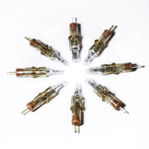 Universal Cartridge Microblading Needle 1RL 0.18mm Long Taper 3mm Tattoo Needles Cartridges