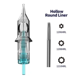 Tattoo Needle Cartridges EO Gas Sterilized Individually Sealed Blister Pack 0.25 0.30mm RL RS for Rotary Pen