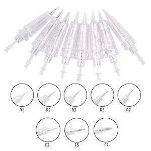Tattoo Needle Permanent Makeup Cartridge Needles Professional Disposable Sterilized for Microblading Tattoo Pen