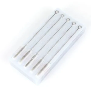 Tattoo Needles 50 Pcs Coil Machine Long Handle Needle Traditional Taper Disposable Supplies RL RS M1 RM F M2 Sterile