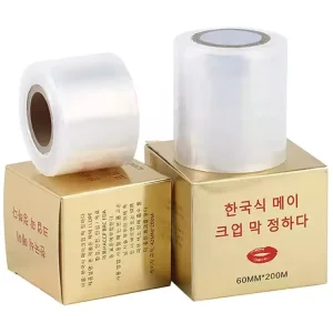 Tattoo Numbing Cream Cover Disposable Eyebrow Lip Ink Numbing Cream Cover Cling Wrap Plastic Eyebrow Cover Film for Microblading
