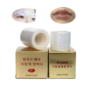 Tattoo Numbing Cream Disposable Eyebrow Lip Ink Cover Cling Wrap Plastic Eyebrow Film for Microblading