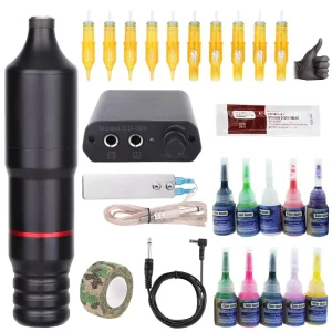 Tattoo Pen Kit Machine Set Professional Complete