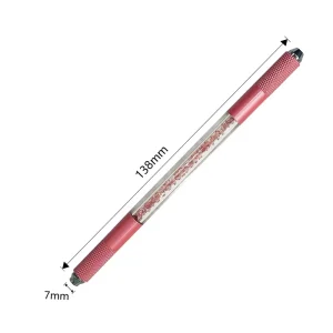 Tattoo Pen Professional Pmu Disposable Dual Hand Tool Manual Tattoo Accessories Pen Type Crystal Tattoo Microblading Pen
