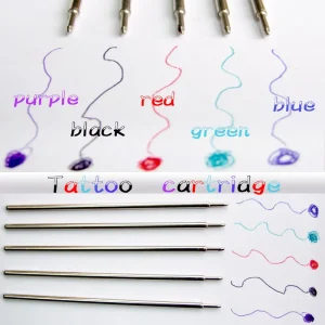 Tattoo Pen Refills for Permanent Makeup for Creative Drawing Accessories