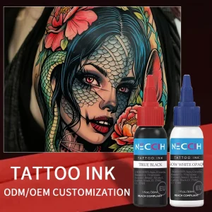 Tattoo Pigment 1oz 30ml 8 Colors New Practice Tattoo Ink Supply Customized Private Label Body Tattoo Ink