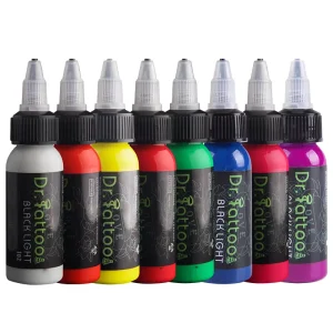 Tattoo Pigment Black Light Original UV Pigment Tattoo Fluorescence Ink