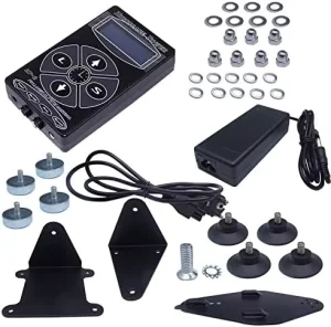 Tattoo Power Kit Professional Tattooing HP 2 Power Kit Intelligent Digital Dual LCD Tattoo Machine Gun Power Supply
