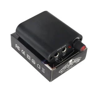 Tattoo Power Supply Basic Kit Pedal 18V TPN-020 Round Mini Supplies Clip Cord Device Voltage Adjust