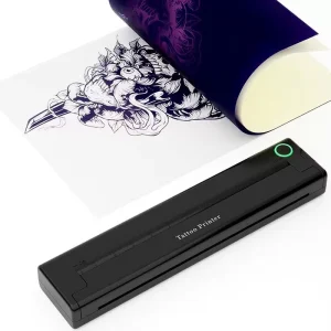 Tattoo Printer Stencil Transfer Thermal Mini Printer Portable A4 Bluetooth Wireless Printing APP Artist Inkless