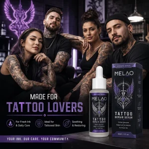Tattoo Recovery Solution for Redness Reduce Skin Barrier Soothing Repairing Tattoo Serum