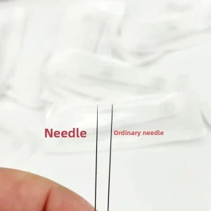 Tattoo Semi throwing Needle 0.08mm Free Anesthe Single Needle Hair Tip Wild Line Eyebrow Easy Color Tattoo Machine Needle