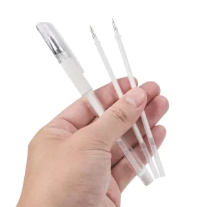 Tattoo Skin Marker Pen With Measuring Ruler Microblading Positioning Tool Skin Marker Eyebrow Marker Pen