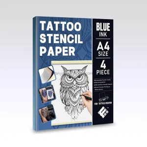 Tattoo Stencil Paper Set for Tattoo Studios Thermal Transfer Sheets Supporting Clean Design Reproduction for Body Art