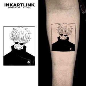 Tattoo Sticker for Body Paper Tattoo Sticker Anime Character Waterproof Eco friendly Long Lasting 15 Days Bulk