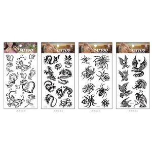 Tattoo Stickers Arm Skin Decoration Butterfly Flowers Waterproof