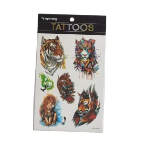 Tattoo Stickers Water Transfer Temporary Tattoo Stickers Waterproof Stickers Flower Tattoo Easy to Apply Party