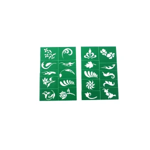 Tattoo Template Reused Face Paint Stencil