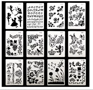 Tattoo Templates Hands Feet DIY Tattoo Stencils for Airbrushing Body Painting
