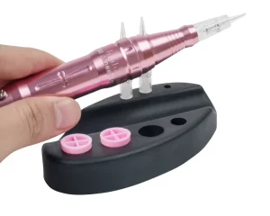 Tattoo Tools Round Silicone Tray Placing Rack Ink Cups Holder Pigment Machine Pen Microblading Stand Base