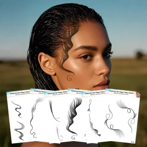 Tattoos on Broken Hair Bangs Hairline Forehead Baby Temples Tattoos on Baby Hair Edges