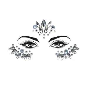 Tears Gem Stones Rhinestone Mermaid Face Jewels Tattoo Bindi Temporary Stickers